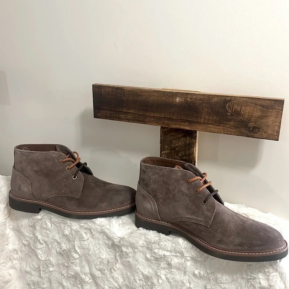 Hush Puppies boot Men’s Detroit Chukka worry free shoe New Sz 9.5